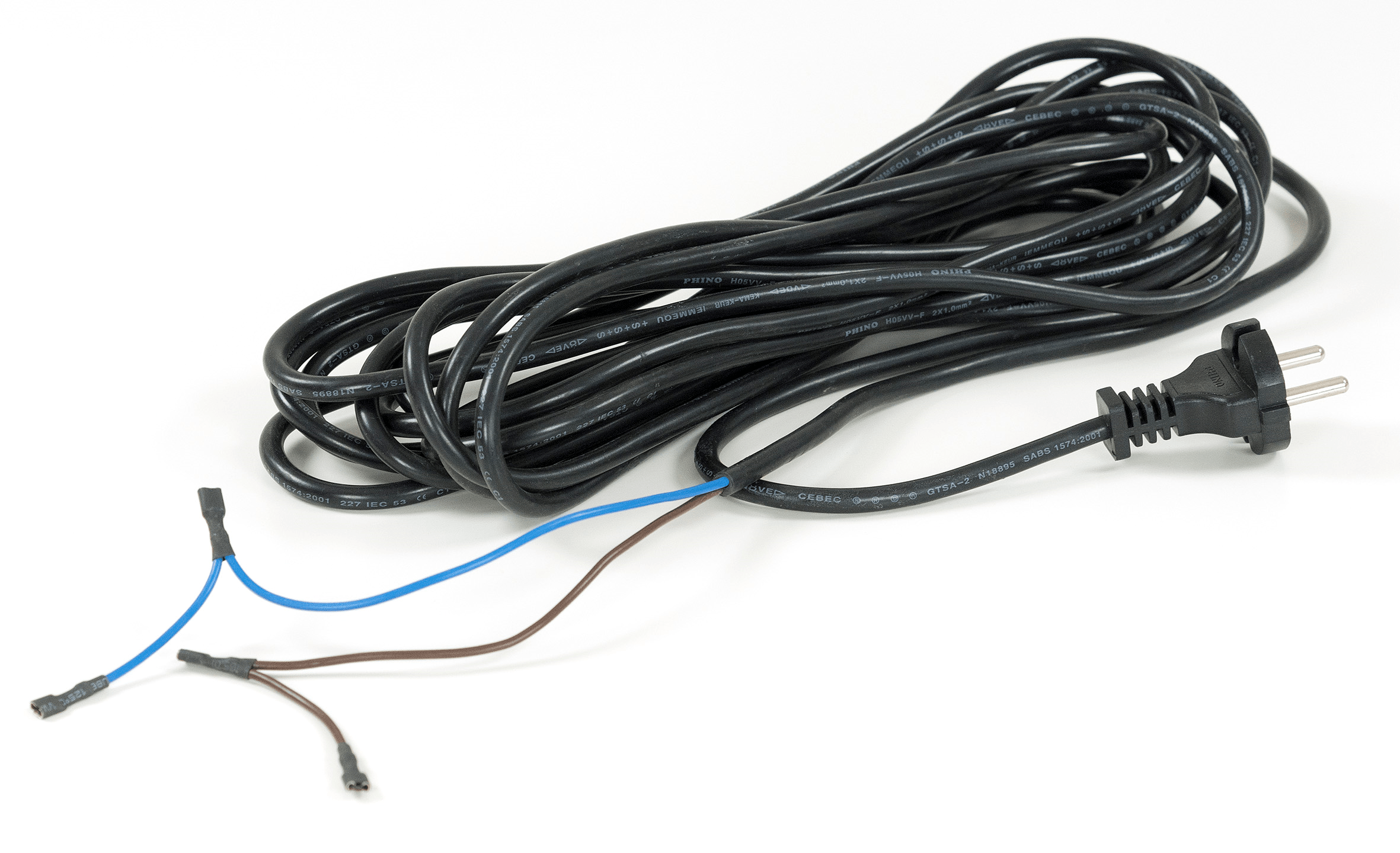 Sprintus Netzkabel, 7,5m, schwarz - Weigola Premium Autopflege seit 1883