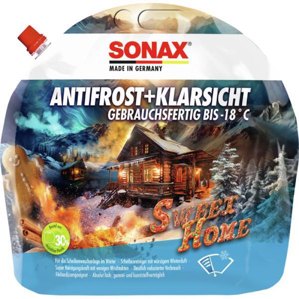 SONAX AntiFrost & KlarSicht gebrauchsfertig Sweet Home bis -18°C 4Stk-136441 - Weigola Premium Autopflege seit 1883