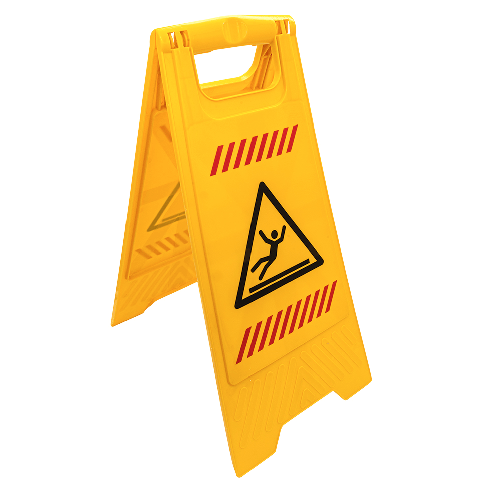 Sprintus 302015 - Warnschild Sprachneutrale symbolik (VE = 10 Stk.) - Weigola Premium Autopflege seit 1883