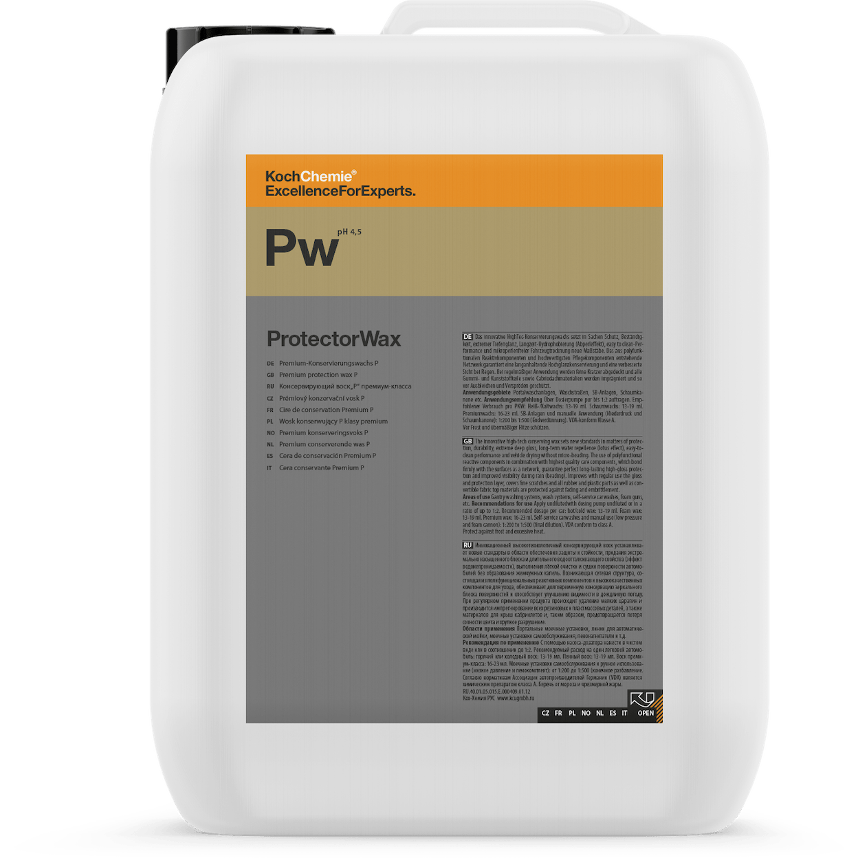 Koch Chemie ProtectorWax - 319001, 319010, 319020 - Weigola Premium Autopflege seit 1883