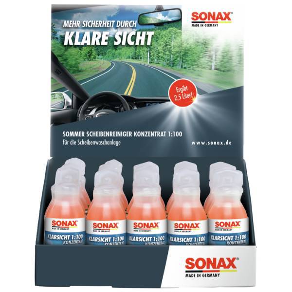 SONAX KlarSicht 1:100 Konzentrat -371100 - Weigola Premium Autopflege seit 1883