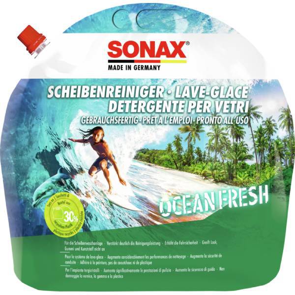 SONAX ScheibenReiniger gebrauchsfertig Ocean Fresh- 388441 - Weigola Premium Autopflege seit 1883