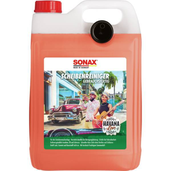 SONAX ScheibenReiniger gebrauchsfertig Havana Love- 393500 - Weigola Premium Autopflege seit 1883