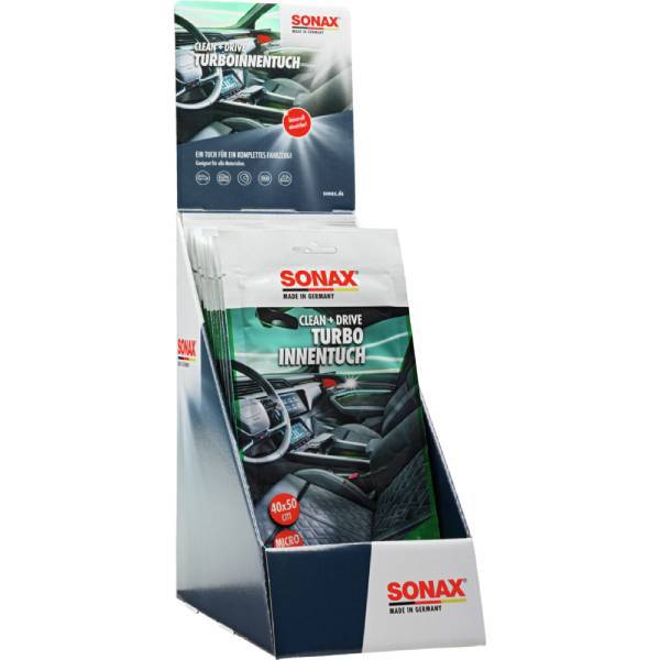 SONAX Clean+Drive TurboInnenTuch - 413000 - Weigola Premium Autopflege seit 1883