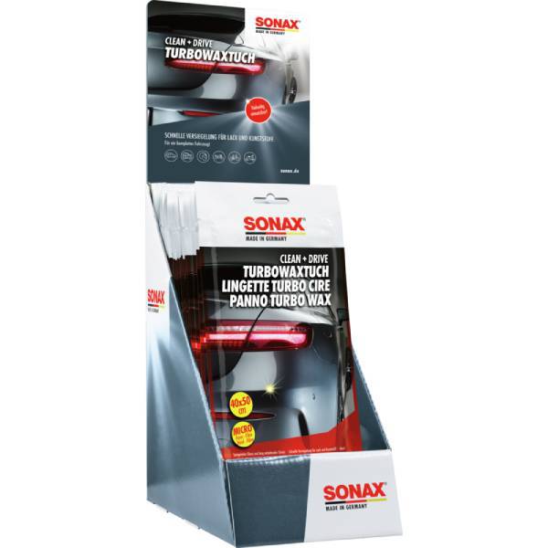 SONAX Clean+Drive TurboWaxTuch - 414000 - Weigola Premium Autopflege seit 1883