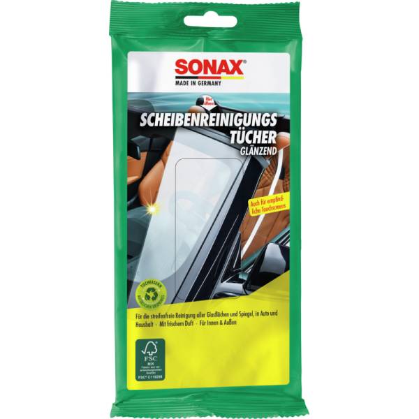 SONAX ScheibenReinigungsTücher - Weigola Premium Autopflege seit 1883