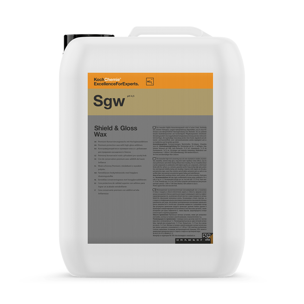 Koch Chemie Premium-Konservierungswachs mit Hochglanzadditiven 20 L -462020 - Weigola Premium Autopflege seit 1883