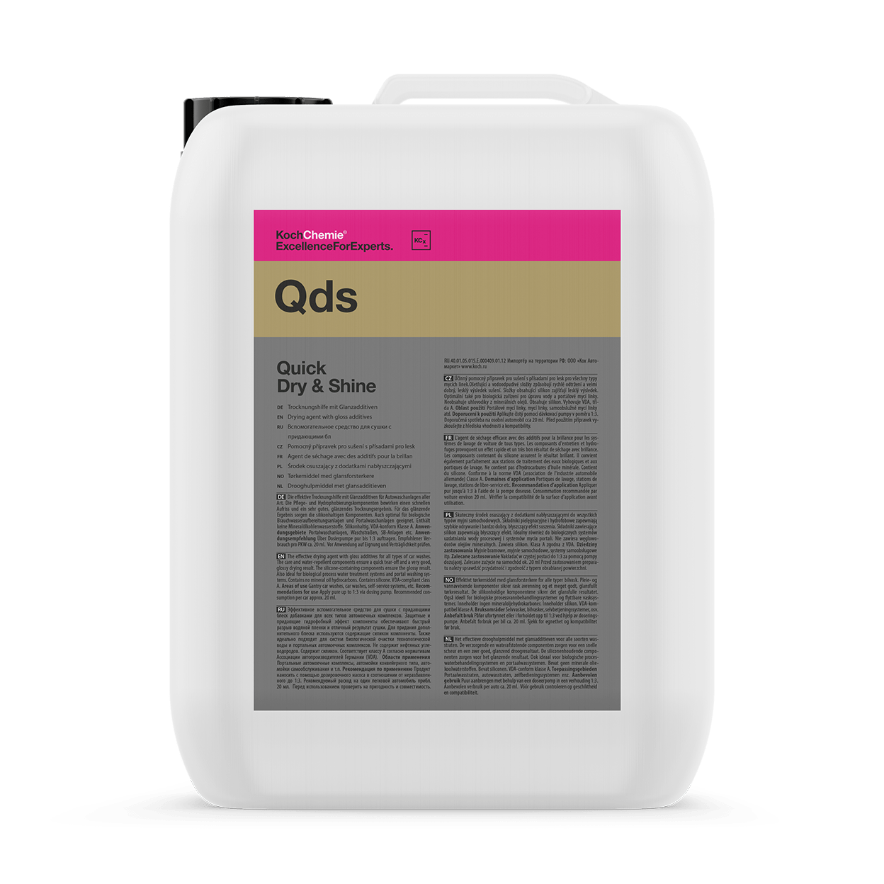Koch Chemie Quick Dry & Shine 20 l - 473020 - Weigola Premium Autopflege seit 1883