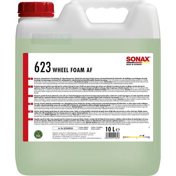 SONAX WHEELFOAM AF-623600 - Weigola Premium Autopflege seit 1883