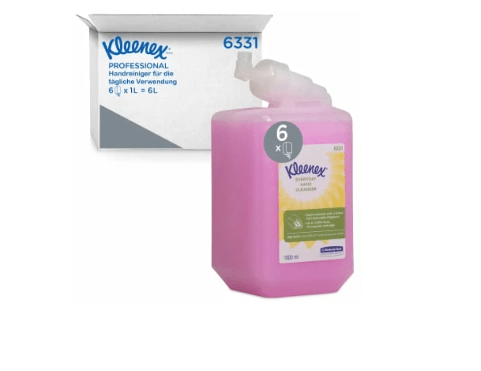 Kimberly Clark - 6331 - Kleenex -Seife für die tägliche Verwendung - Kassette - Rosa 1 Ltr. - Weigola Premium Autopflege seit 1883