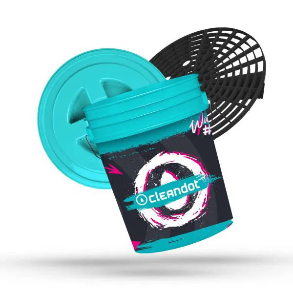 Cleandot Wascheimer WASCH GEHT 20 Liter - CD_Z01 - Weigola Premium Autopflege seit 1883
