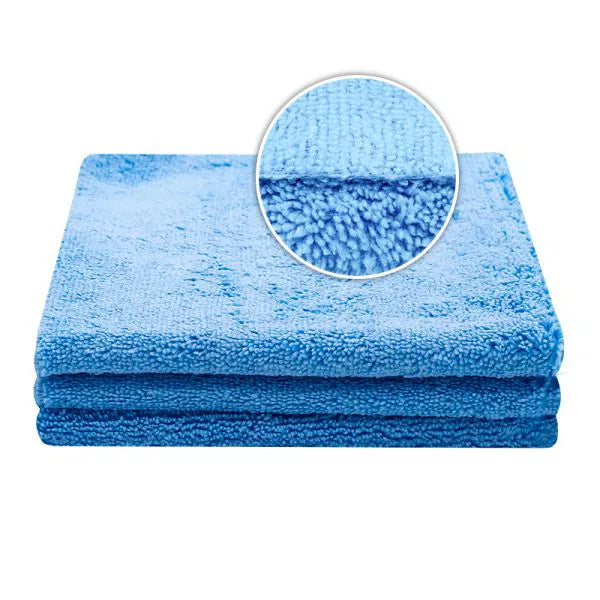 Cleandot Versatil 3er Set Allzwecktuchset 40x40cm 350GSM - CD_T02 - Weigola Premium Autopflege seit 1883