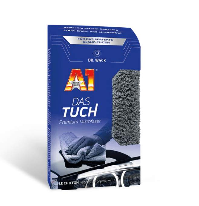 Dr. Wack A1 DAS TUCH – Premium Mikrofaser - 8009 - Weigola Premium Autopflege seit 1883