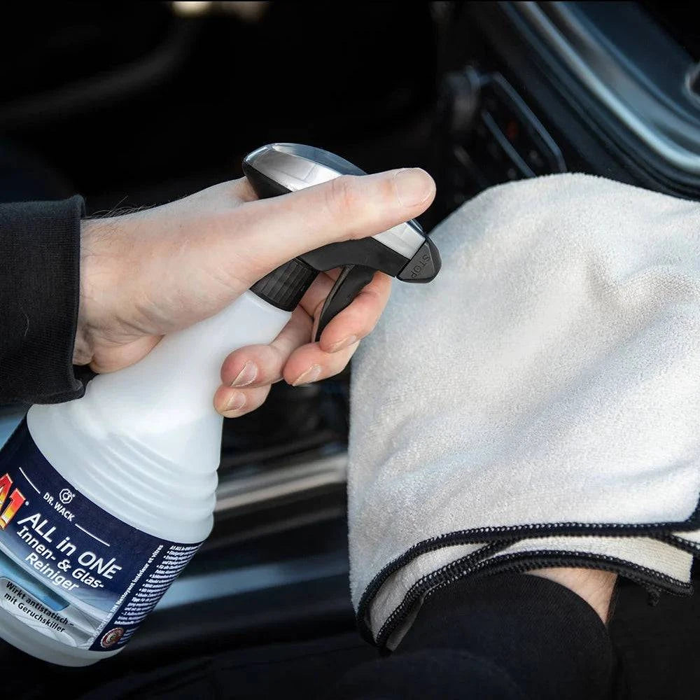 Dr. Wack A1 ALL in ONE Mikrofasertuch Innen & Glas - 8001 - Weigola Premium Autopflege seit 1883