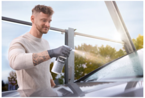 Außenreinigung Set: Koch Chemie THE FINISHER InsectOff Insektenentferner + Mikrofasertuch