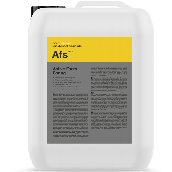 Koch Chemie Active Foam Spring 21kg Intensivschaum - 320021 - Weigola Premium Autopflege seit 1883