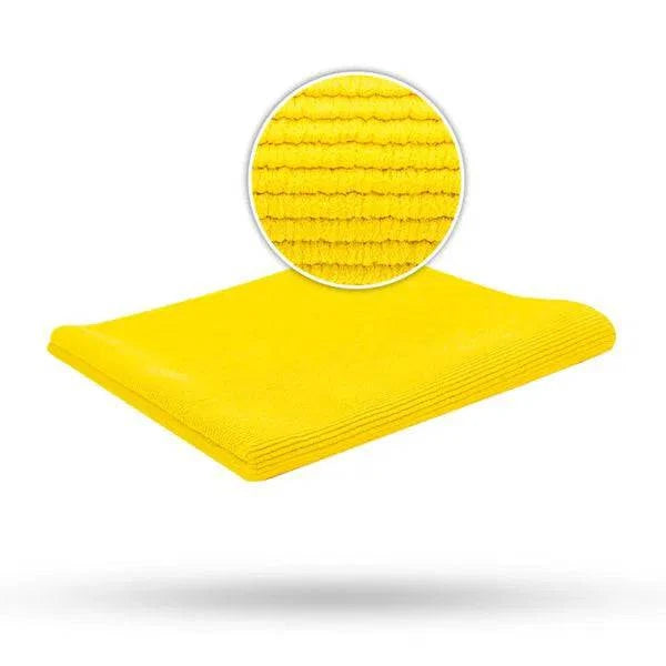 Liquid Elememts Politertuch " Polish Towel" 40x40cm, 400GSM gelb T12_yellow - Weigola Premium Autopflege seit 1883