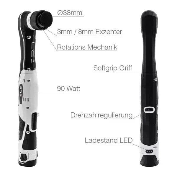 Liquid Elements A1000 V4 Mini Akku Poliermaschine Set M04_Set - Weigola Premium Autopflege seit 1883