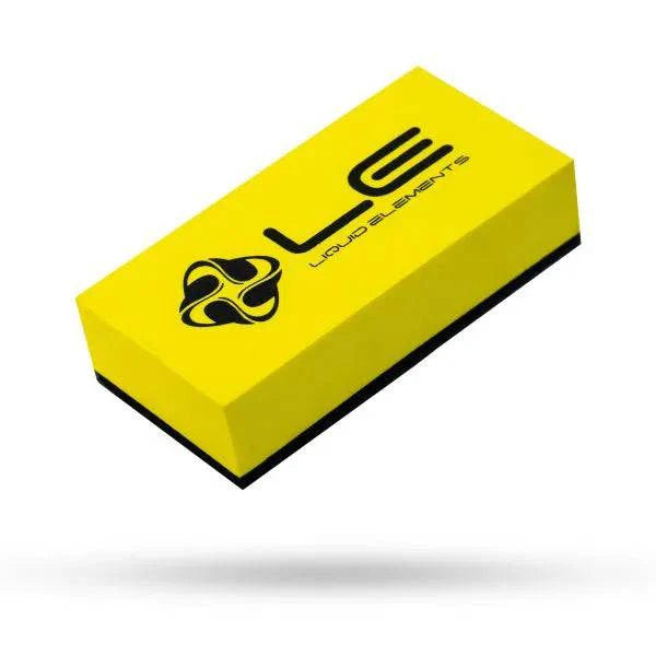 Liquid Elements Applikator Block gelb 8x4x2cm Z15 - Weigola Premium Autopflege seit 1883