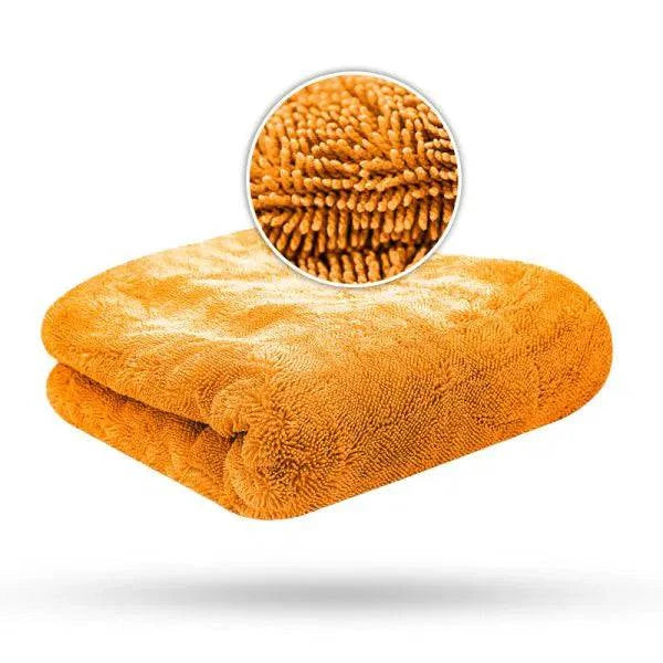 Liquid Elements Black Hole XL Premium – Trockentuch, 1300GSM, 80x50cm, Colored Edition, Orange T24_Orange - Weigola Premium Autopflege seit 1883