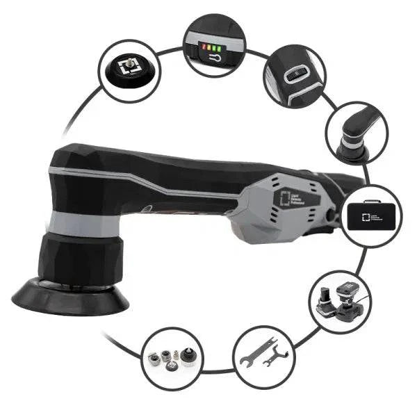 Liquid Elements Professional A2000 Pro - Akku Poliermaschine MP_A2000 - Weigola Premium Autopflege seit 1883