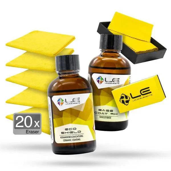 Liquid Elements Keramik Kit Plus 20 - Base Coat 9H & Eco Shield 0100114423 - Weigola Premium Autopflege seit 1883
