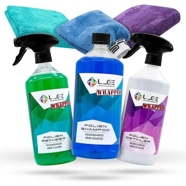 Liquid Elements WRAPPED Folien Reinigung und Pflege Set - Advanced LE_WRAPPEDSET_ADVANCED - Weigola Premium Autopflege seit 1883