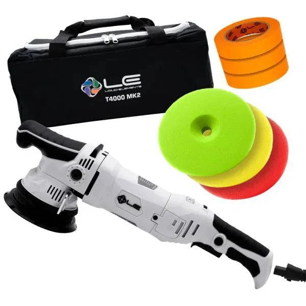 Liquid Elements T4200 - Exzenter Poliermaschine inkl. Polierpads Set_M15_EU - Weigola Premium Autopflege seit 1883