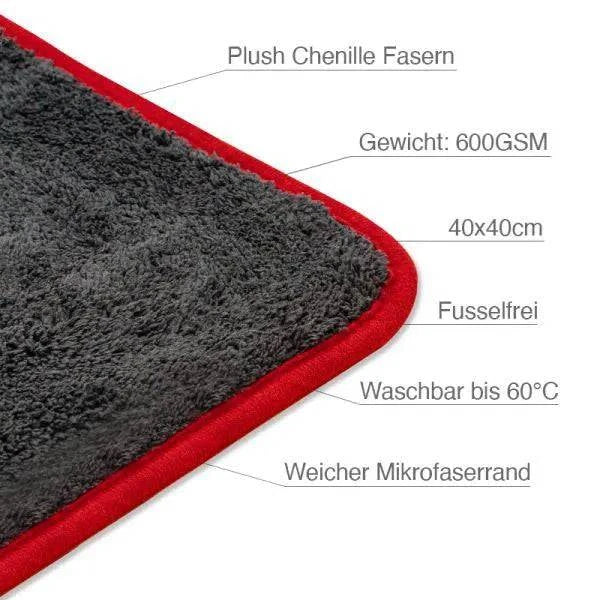 Liquid Elements Waxer Allround-Mikrofasertuch 40x40cm 600GSM T17 - Weigola Premium Autopflege seit 1883