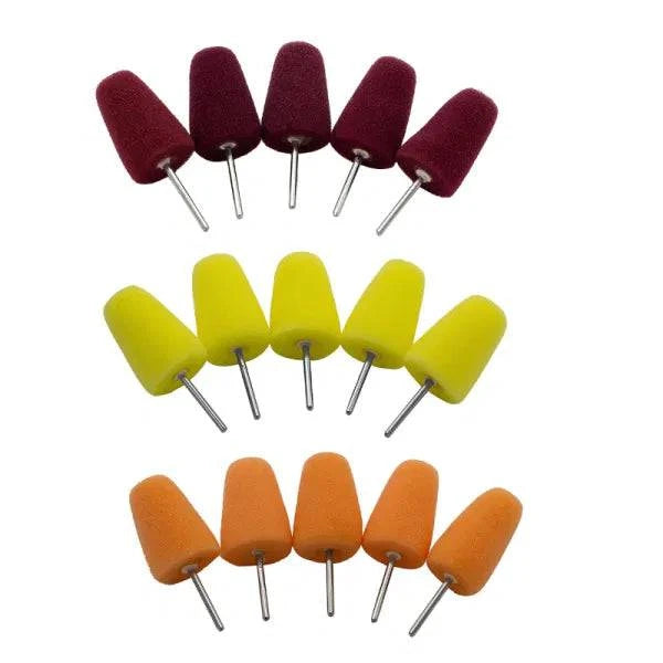 Liquid Elements Polierkegel 5 Stück klein Z07_gelb - Weigola Premium Autopflege seit 1883