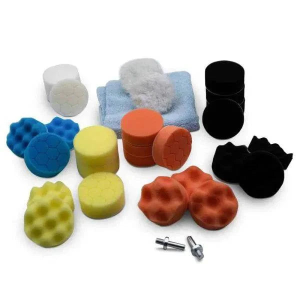 Liquid Elements Polierpad Allround Set 75mm mit Tuch Z03 - Weigola Premium Autopflege seit 1883