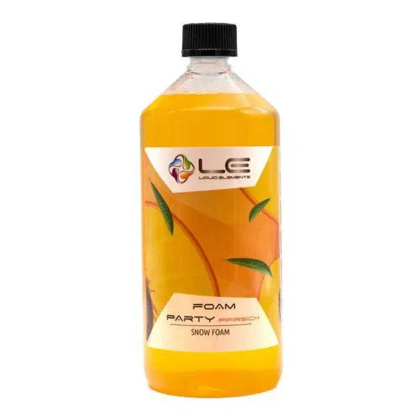 Liquid Elements Foam Party - Snow Foam Pfirsich pH-neutral 1L F30_1000_pfirsich - Weigola Premium Autopflege seit 1883