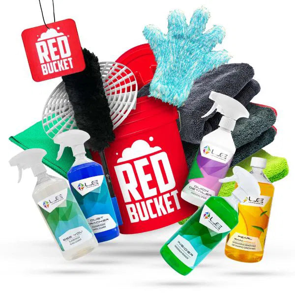 REDBUCKET Eimer Set DIAMOND PLUS RED - RB_EIMERSET_LE_06-RED - Weigola Premium Autopflege seit 1883