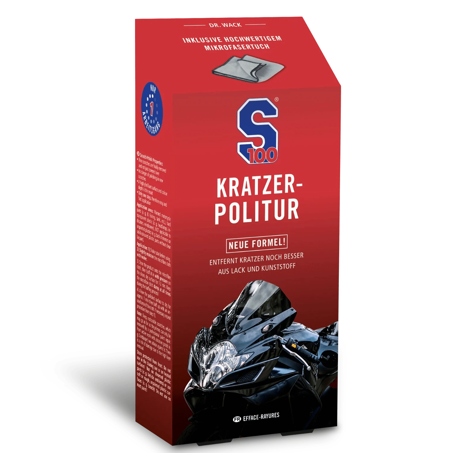 Dr.Wack S100 Kratzer-Politur 50ml - 2491 - Weigola Premium Autopflege seit 1883