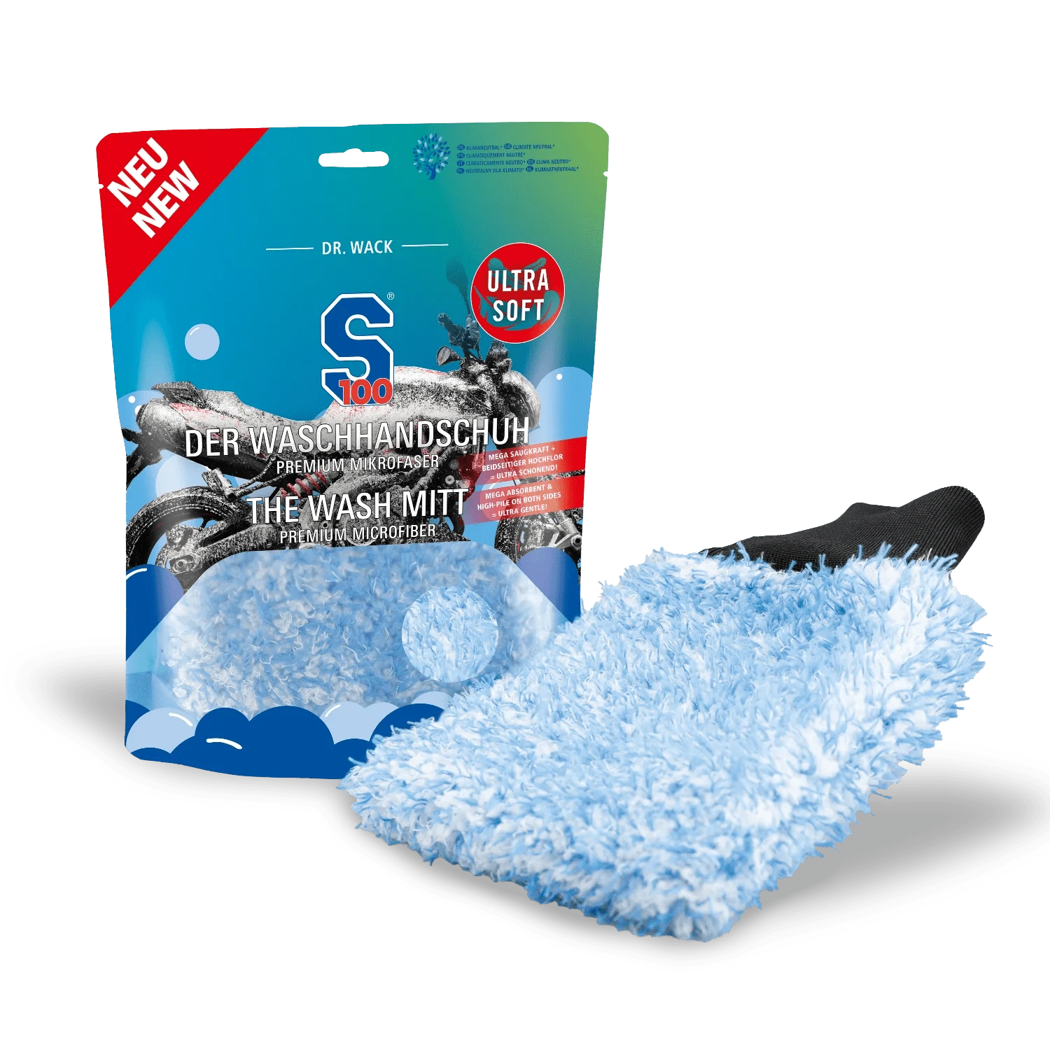 Dr. Wack S100 DER WASCHHANDSCHUH - NEU! - 8182 - Weigola Premium Autopflege seit 1883