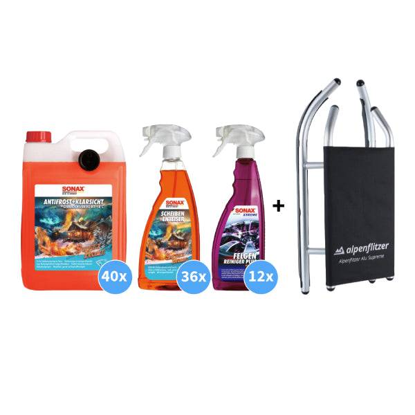 SONAX Sweet Home Schlitten Paket 2024 - Weigola Premium Autopflege seit 1883