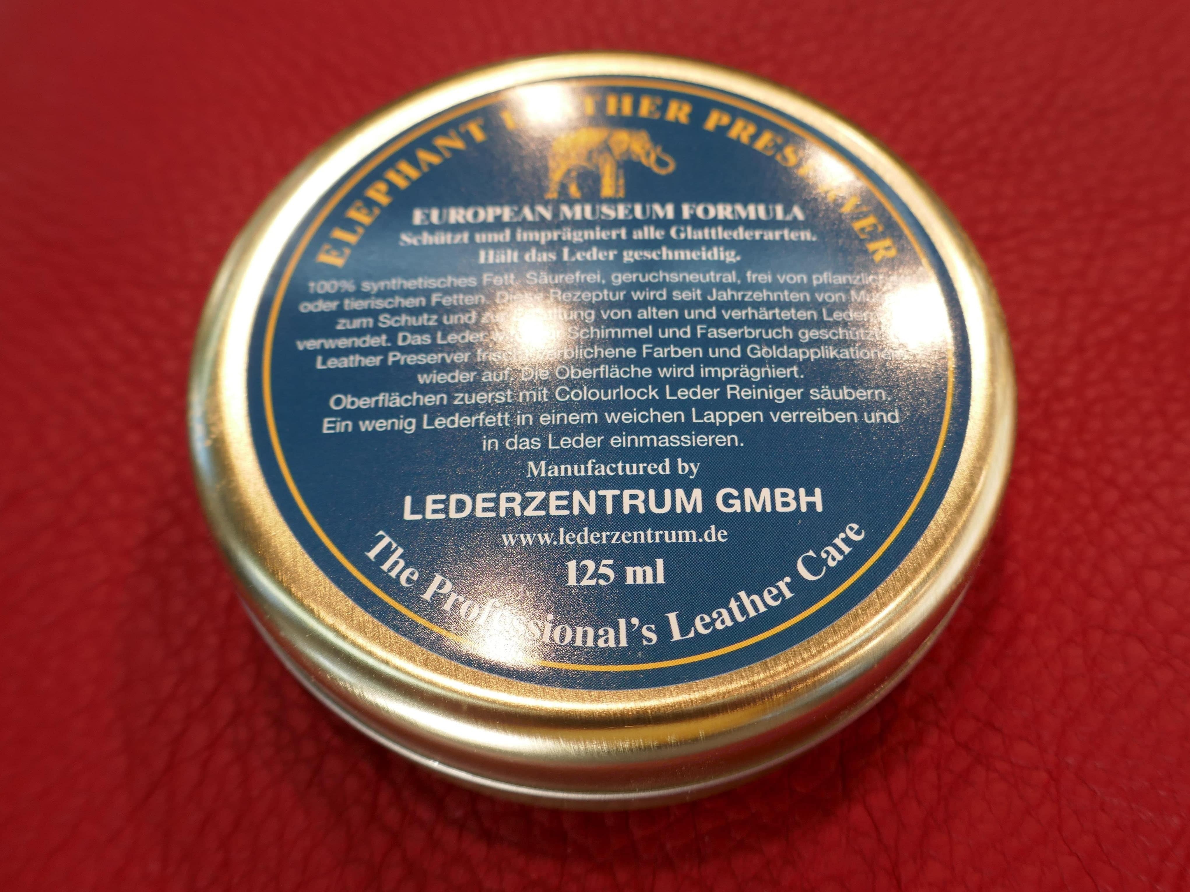 COLOURLOCK Elephant Lederfett, 125 ml - Weigola Premium Autopflege seit 1883