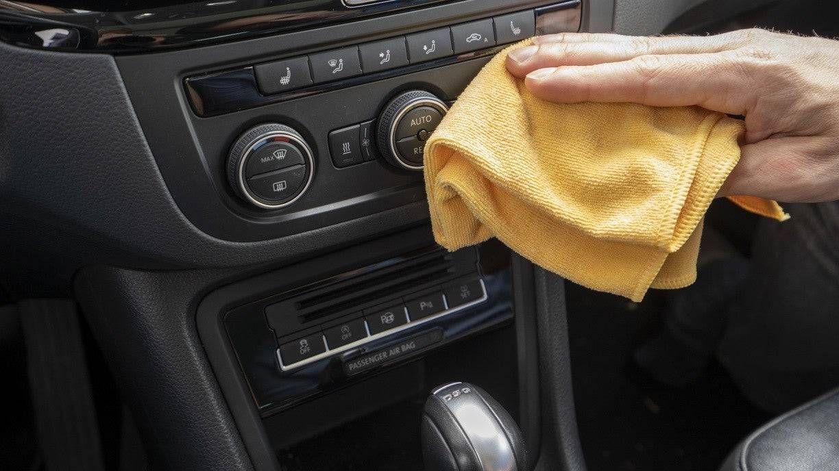 COLOURLOCK Mikrofasertuch 40 x 40 cm, gelb - Weigola Premium Autopflege seit 1883