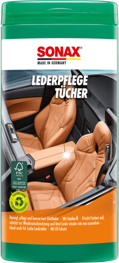Sonax LederPflegeTücher - Weigola Premium Autopflege seit 1883