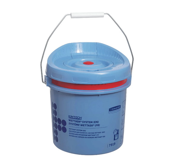 Kimberly Clark - Kimtech®- Wettask™ - Rollen Wischtuch Spender - Spendereimer / Blau - Weigola Premium Autopflege seit 1883