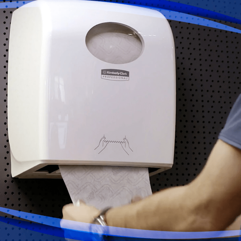 Kimberly Clark - 7955 - Aquarius™ - Slimroll™ Rollenhandtuchspender - Weiß - Weigola Premium Autopflege seit 1883