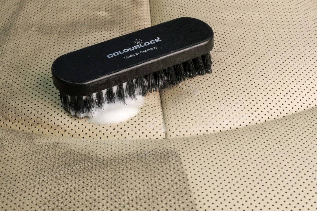 COLOURLOCK Leder Reinigungsbürste groß 135 x 41 mm - Weigola Premium Autopflege seit 1883