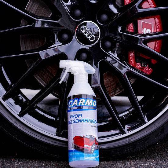 CARMO BASIC Autopflegeset inkl. Aufbewahrungseimer | Außen- und Innenreinigung | 9-teilig - Weigola Premium Autopflege seit 1883