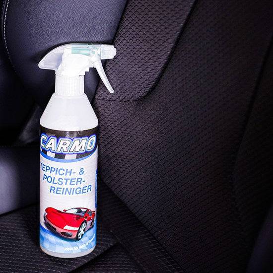 CARMO BASIC Autopflegeset inkl. Aufbewahrungseimer | Außen- und Innenreinigung | 9-teilig - Weigola Premium Autopflege seit 1883