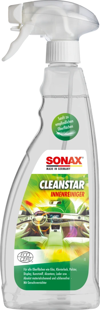 Sonax CleanStar Ecocert 750 ml - Weigola Premium Autopflege seit 1883