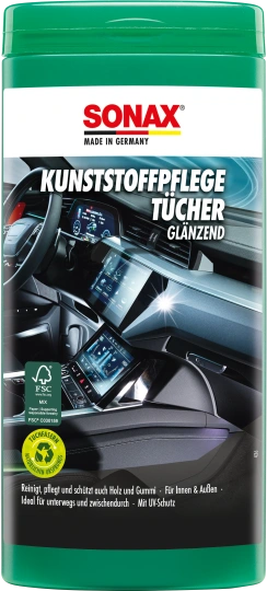 Sonax KunststoffPflegeTücher glänzend Box - Weigola Premium Autopflege seit 1883