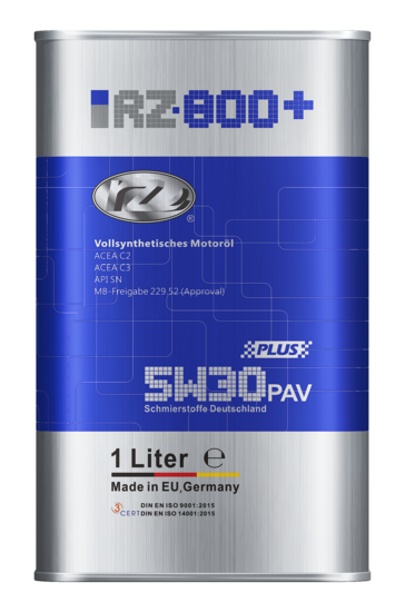 RZ800+ 5W30 PAV - Weigola Premium Autopflege seit 1883