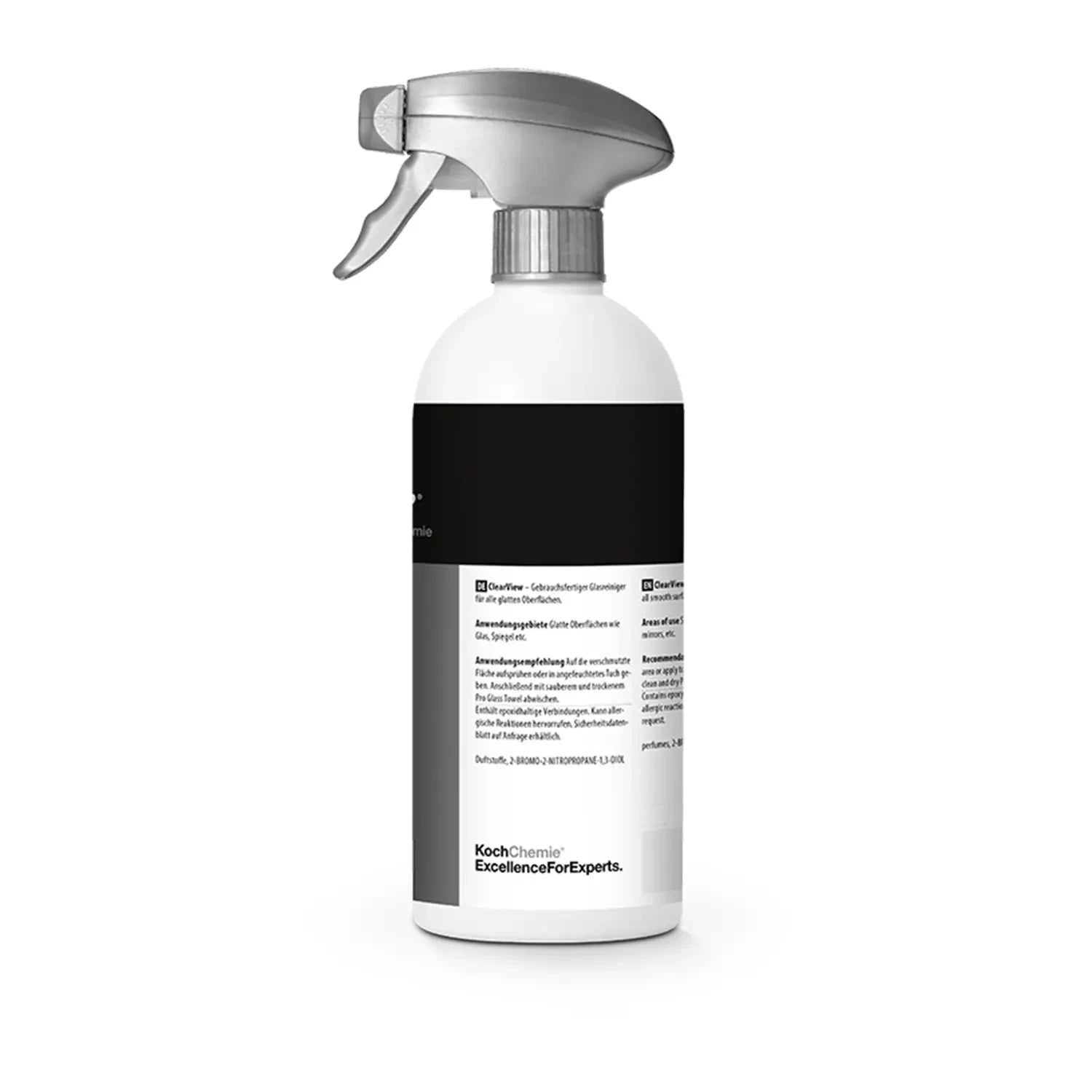 Koch Chemie THE FINISHER ClearView – Streifenfreier Glasreiniger mit Glätte-Additiv