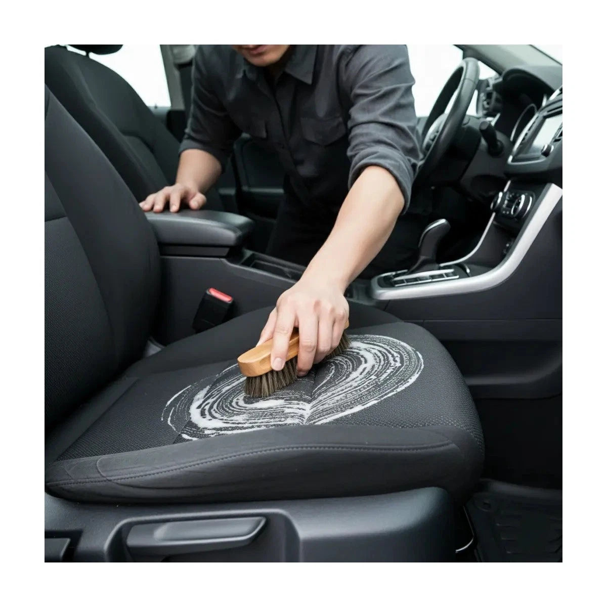 Textil- & Lederreinigung Set: Koch Chemie THE FINISHER LeatherTexclean Lederreiniger & Textilreiniger + Lederbürste + Mikrofasertuch