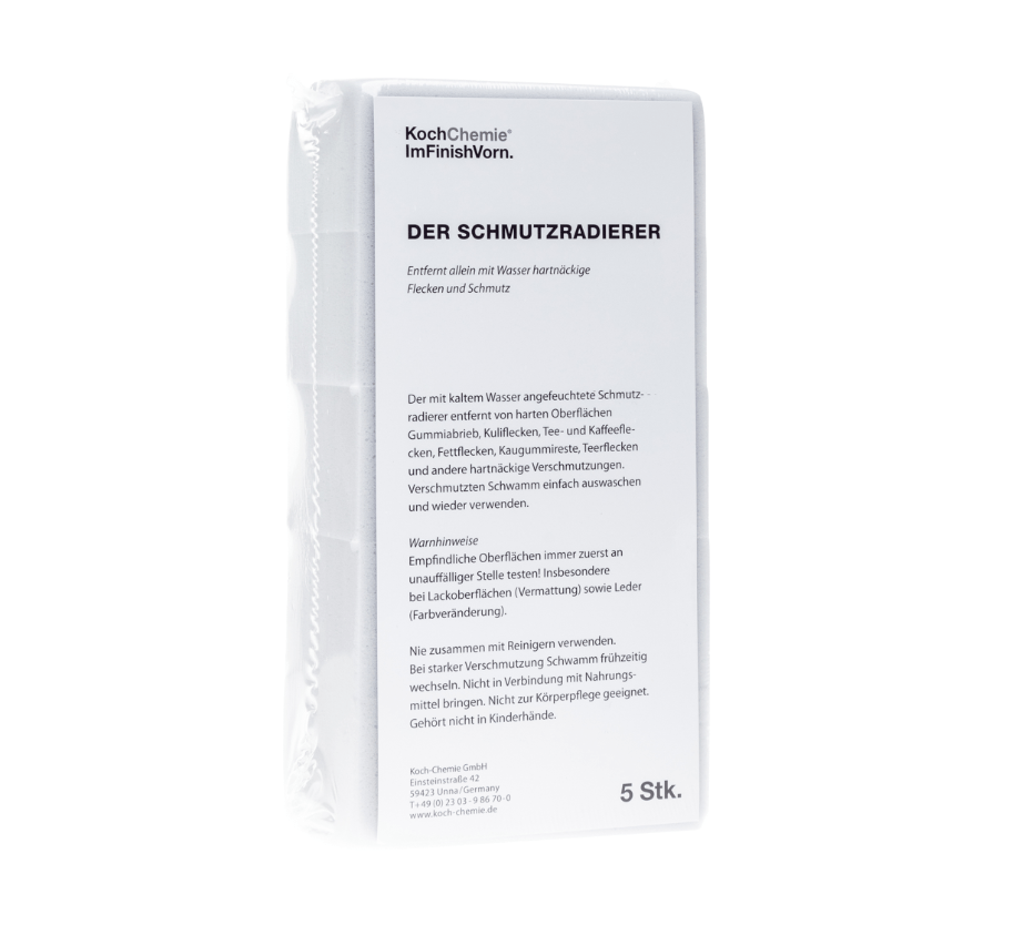 Koch Chemie Schmutzradierer 5er Pack 999328 - Weigola Premium Autopflege seit 1883